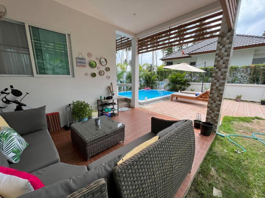 Holiday House Near Lamai With Swimming Pool. 2 Bedrooms Амфо Ко-Самуй Экстерьер фото